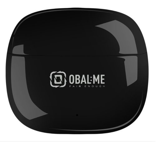 Stereo bluetooth headset vezeték nélküli töltőtokkal, TWS, fekete, OBAL:ME OMSTWS