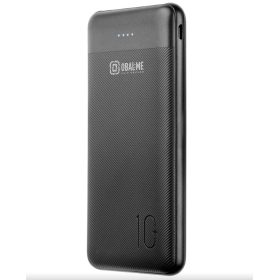   Power Bank, 2xUSB / 1xType-C / 1x micro USB, 10000 mAh / 37W / 2.1A, fekete, OBAL:ME PowerNEst