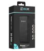 Power Bank, 2xUSB / 1xType-C / 1x micro USB, 20000 mAh / 74W / 2.1A, fekete, OBAL:ME PowerNest