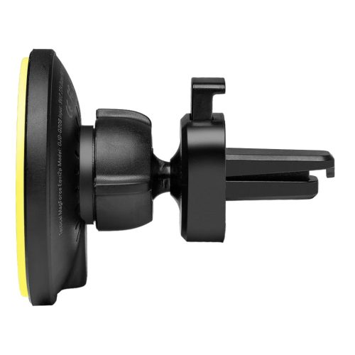 Szellőzőre tehető univerzális autós telefontartó vezeték nélküli töltővel, fekete, Tactical MagForce EQui2p