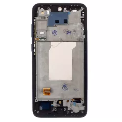   Samsung Galaxy A35 LCD + érintőpanel kerettel, OLED, sötétkék, SM-A356