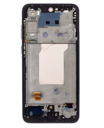 Samsung Galaxy A35 LCD + érintőpanel kerettel, OLED, sötétkék, SM-A356
