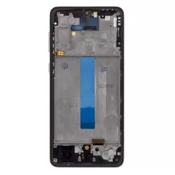   Samsung Galaxy A33 LCD + érintőpanel kerettel, fekete, SM-A336