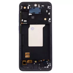   Samsung Galaxy A55 LCD + érintőpanel kerettel, OLED, sötétkék, SM-A556