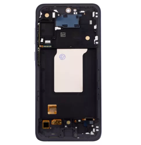 Samsung Galaxy A55 LCD + érintőpanel kerettel, OLED, sötétkék, SM-A556