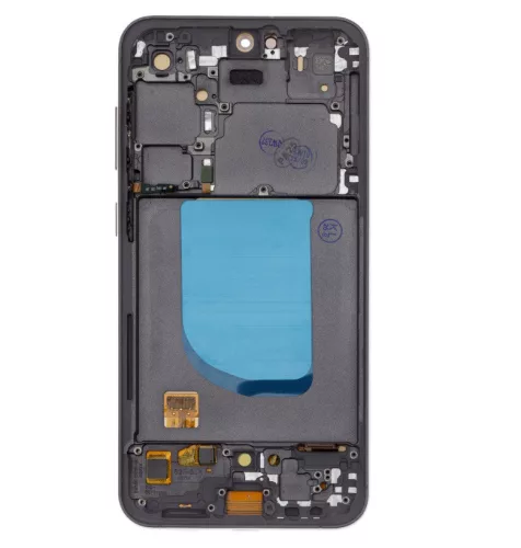 Samsung Galaxy S23 FE LCD + érintőpanel kerettel, OLED, fekete, SM-S711