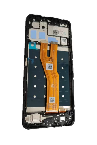 Honor X5c / X5c Plus LCD + érintőpanel kerettel, fekete