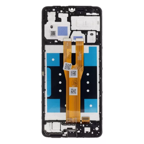 Samsung Galaxy A06 4G LCD + érintőpanel kerettel, fekete, TFT, SM-A065