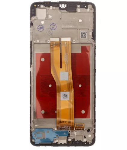 Samsung Galaxy A07 4G LCD + érintőpanel kerettel, fekete, SM-A075