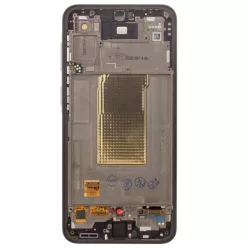   Samsung Galaxy A37 LCD + érintőpanel kerettel, fekete, SM-A376, OLED