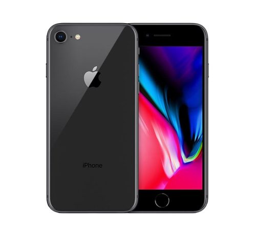 [K.ÁFA] Apple iPhone 8 64GB mobiltelefon, asztroszürke, Grade A (HASZNÁLT, DOBOZ ÉS TARTOZÉK NÉLKÜL)
