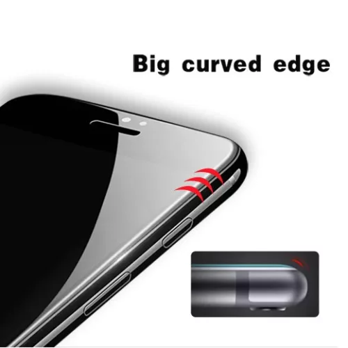 Samsung Galaxy S25 FE előlapi üvegfólia, HD edzett, hajlított, fekete keret, Full Glue, SM-S731, Mletubl Super-D