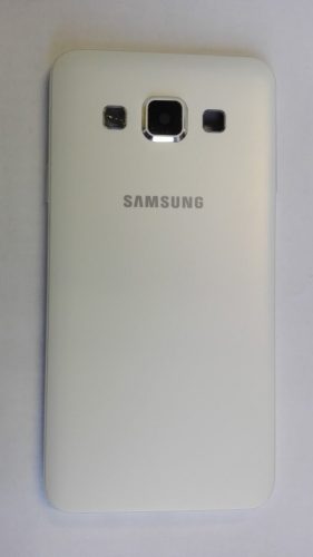 Samsung A300 Galaxy A3 fehér készülék hátlap (keret)