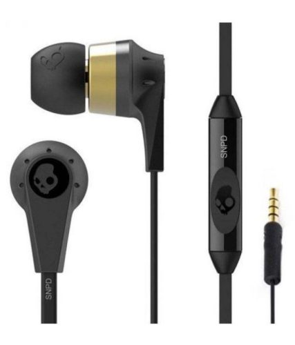 Skullcandy S2IKDY-144 fekete-arany sztereo headset fülhallgató 3.5mm jack csatlakozóval