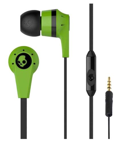 Skullcandy S2IKDY-323 zöld sztereo headset fülhallgató 3.5mm jack csatlakozóval