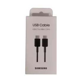   Samsung Type-C - Type-C adatkábel, gyári, 1m, fekete, EP-DA705BBEGWW (csomagolt)