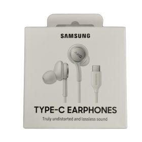   Samsung AKG headset Type-C csatlakozóval, gyári, fehér, EO-IC100BW (CSOMAGOLT)