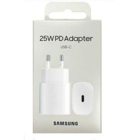   Samsung hálózati Type-C gyors töltőfej, 3A / 25W, fehér, gyári, EP-TA800NWE 