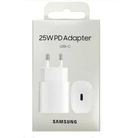   Samsung hálózati Type-C gyors töltőfej, 3A / 25W, fehér, gyári, EP-TA800NWE 