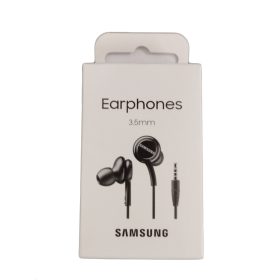   Samsung headset 3,5mm jack csatlakozóval, gyári, fekete, EO-IA500BBE (CSOMAGOLT)