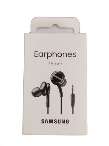 Samsung headset 3,5mm jack csatlakozóval, gyári, fekete, EO-IA500BBEGWW