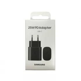   Samsung hálózati Type-C gyors töltőfej, gyári, fekete, 25W / 3A, EP-T2510NBEGWW (csomagolt)