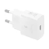 Samsung hálózati Type-C gyors töltőfej + Type-C - Type-C adatkábel, gyári, fehér, 3A / 25W, 1M, EP-T2510XWEGEU (csomagolt)
