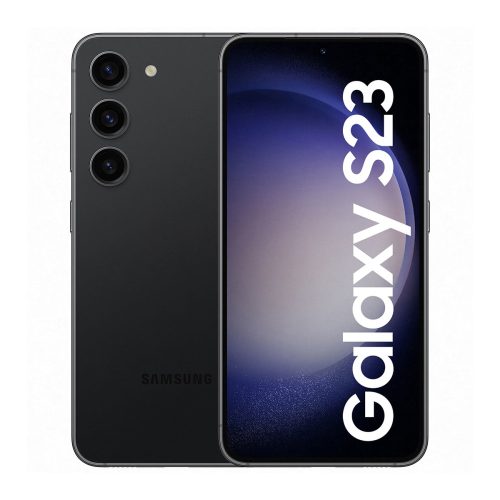 Samsung Galaxy S23 mobiltelefon, 8GB/256GB, dual sim, fekete (Phantom Black) SM-S911