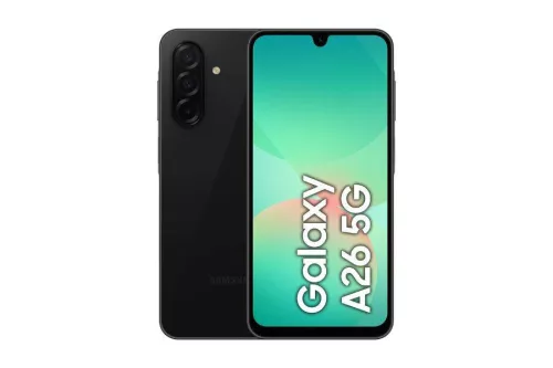 Samsung Galaxy A26 5G mobiltelefon, 6GB/128GB, dual sim, fekete, SM-A266B