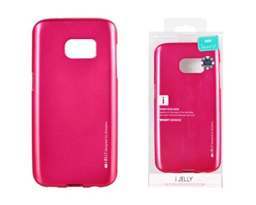 Mercury i-Jelly Metal Samsung G920 Galaxy S6 pink szilikon tok