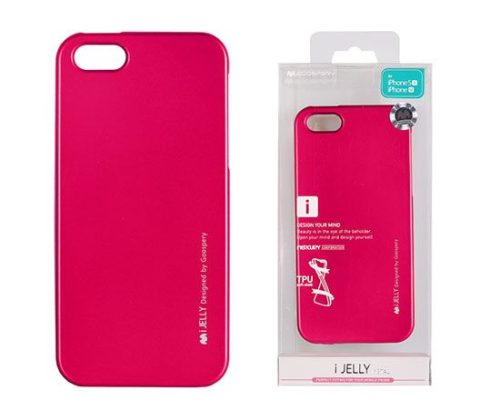 Mercury i-Jelly Metal iPhone 4 4G 4S 4GS pink szilikon tok