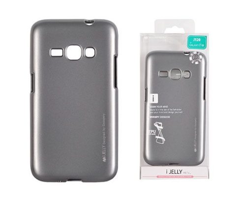 Mercury i-Jelly Metal Samsung J120 Galaxy J1 2016 szürke szilikon tok