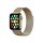 Mercury arany okosóra fém szíj, Apple Watch 4/5/6/7/SE 44/45MM