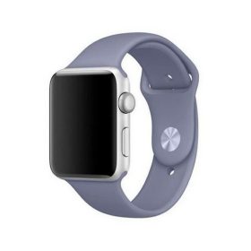   Mercury levendula lila színű okosóra szilikon szíj, Apple Watch 4/5/6/7/SE 44/45mm