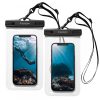 Univerzális vízálló telefontok, 3.5"-7", 2db, átlátszó, Spigen