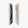 iPhone 15 Pro Max (6.7") hátlap tok, TPU tok, natural titanium, Spigen Liquid Air