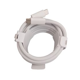   Apple iPhone Type-C - Type-C adatkábel, gyári, 2M, fehér, MU2G3 (CSOMAGOLÁS NÉLKÜLI)