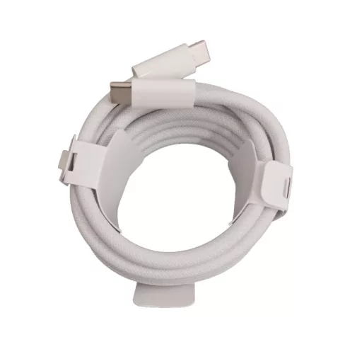 Apple iPhone Type-C - Type-C adatkábel, gyári, 2M, fehér, MU2G3 (CSOMAGOLÁS NÉLKÜLI)