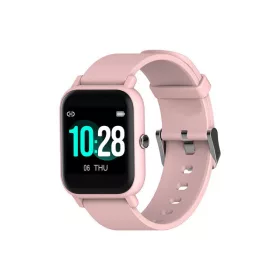   Blackview R3 okosóra szilikon szíjjal, + textil szíj, 1,3" kijelző, IP68 vízállóság, rózsaszín