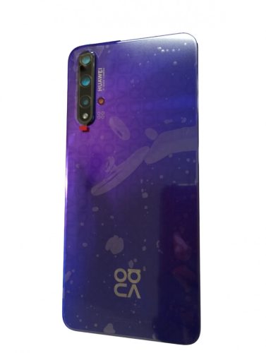 Honor 20 / Nova 5T gyári készülék hátlap, kamera lencsével, lila