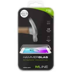   MLine Hammerglas Samsung A310 Galaxy A3 2016 2.5D üvegfólia