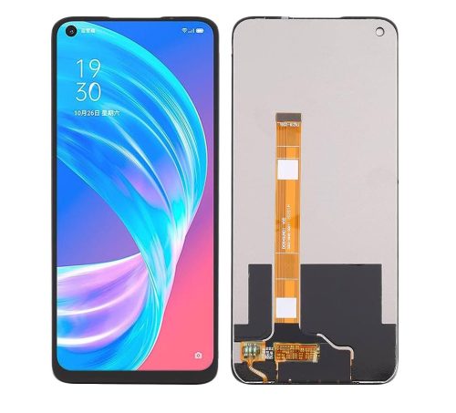 Oppo A72 5G / A73 5G fekete LCD+érintőpanel