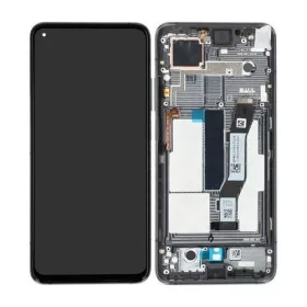   Xiaomi Mi 10T / 10T Pro LCD + érintőpanel kerettel, fekete, gyári