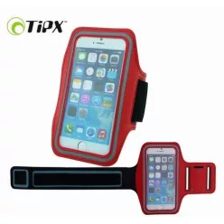   iPhone 6 6S 7 8 SE 2020 (4,7") piros futó tok csomagolt