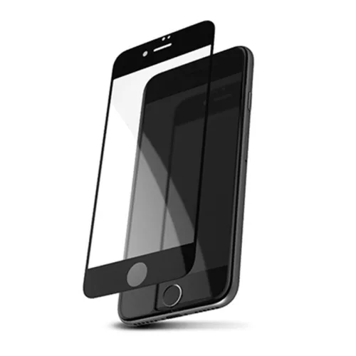 iPhone 12 Pro Max (6.7") fekete hajlított 9D előlapi üvegfólia