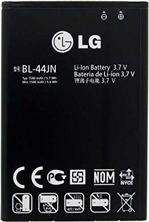 LG BL-44JN E400 L3/ E430 L3II/ E610 L5 gyári akkumulátor 1500mAh