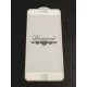 iPhone 7 / 8 / SE 2020 / SE 2022 (4,7") előlapi üvegfólia, 3D, fehér-arany, Diamond