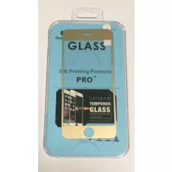   iPhone 7 / 8 / SE2 (4,7") arany előlapi üvegfólia One Plus