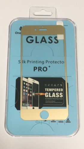 OnePlus iPhone 7 8 SE2 (4,7") arany előlapi üvegfólia