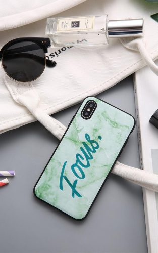 iPhone X / XS (5,8") hátlap tok, műanyag, zöld, Remax Proda